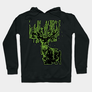 Silhouette of deer Hoodie